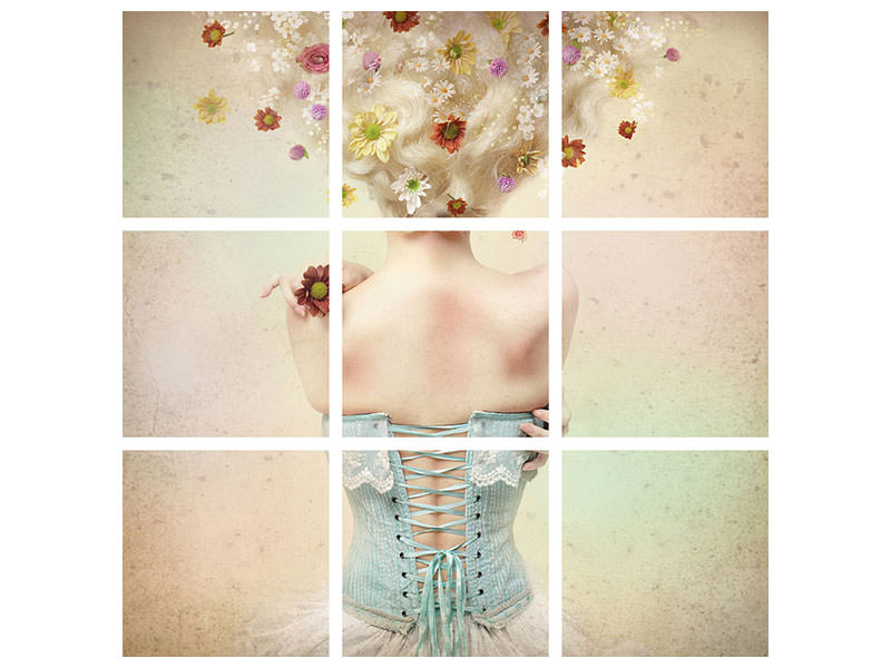 4-piece-canvas-print-girl-of-the-flower-garden
