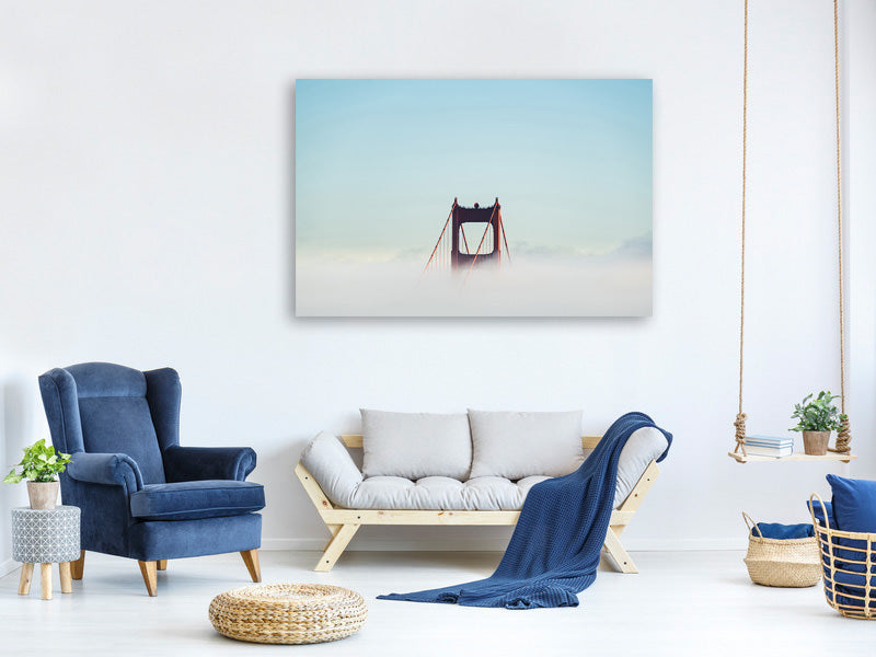 3-piece-canvas-print-golden-gate-in-the-fog