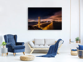 4-piece-canvas-print-golden-gate-to-stars