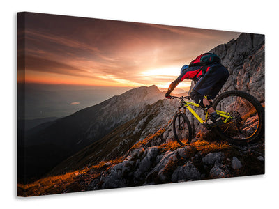 4-piece-canvas-print-golden-hour-high-alpine-ride