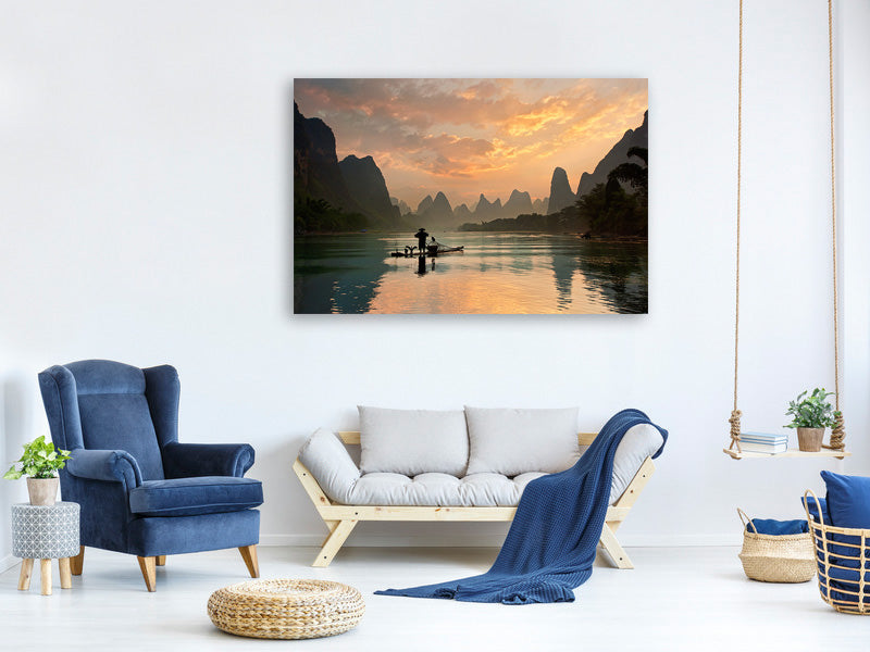 panoramic-canvas-print-golden-li-river