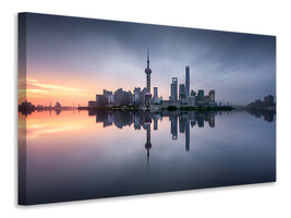 modern-4-piece-canvas-print-good-morning-shanghai