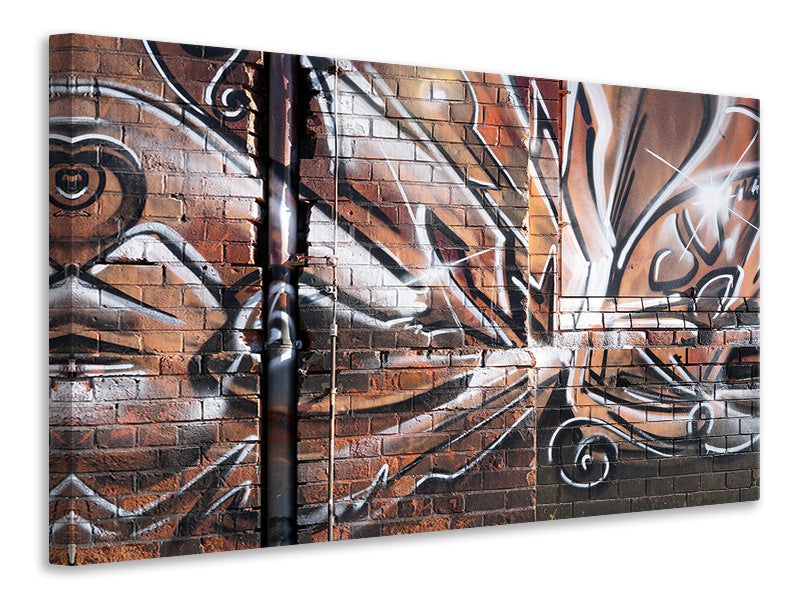 4-piece-canvas-print-graffiti-wall