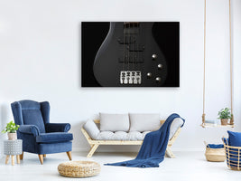 3-piece-canvas-print-guitar-in-black