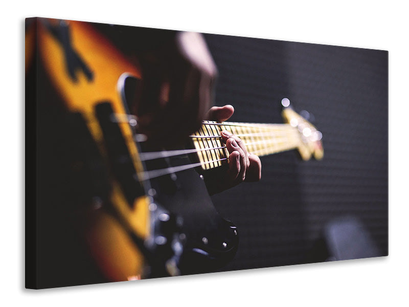 panoramic-3-piece-canvas-print-guitar-player
