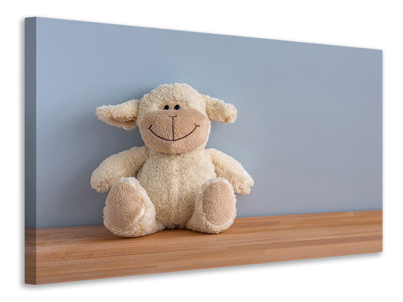 3-piece-canvas-print-happy-little-sheep