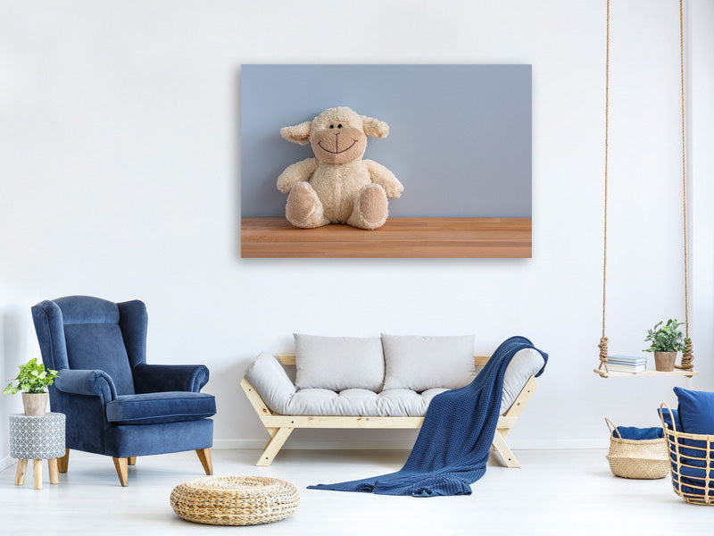 3-piece-canvas-print-happy-little-sheep