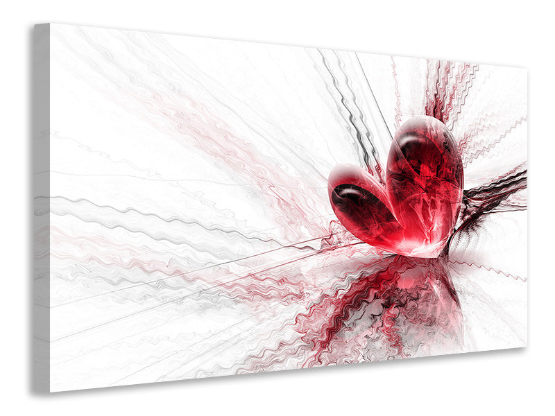 5-piece-canvas-print-heart-reflection