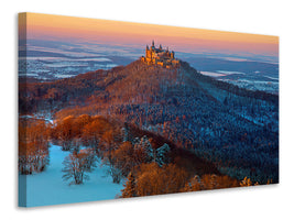 5-piece-canvas-print-hohenzollern-in-winter-mood