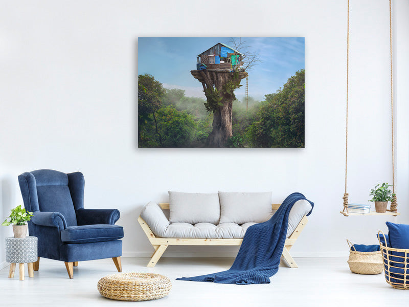 3-piece-canvas-print-house-in-the-sky