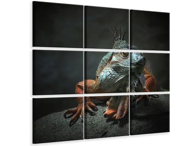 4-piece-canvas-print-i-am-the-king-who-else