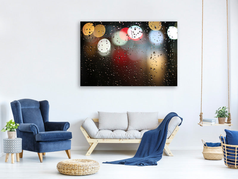 panoramic-canvas-print-illuminated-water-drops