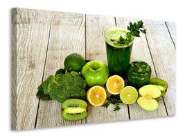 4-piece-canvas-print-ingredients-green-smoothie