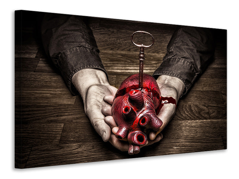 5-piece-canvas-print-key-to-my-heart