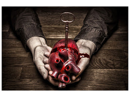 modern-4-piece-canvas-print-key-to-my-heart