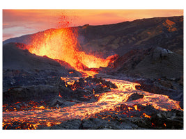 3-piece-canvas-print-la-fournaise-volcano