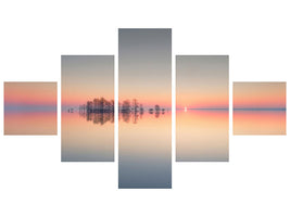 panoramic-3-piece-canvas-print-lake-mattamuskeet-memory