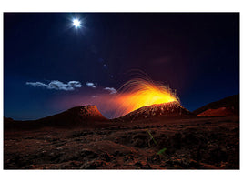 modern-3-piece-canvas-print-lava-flow-with-the-moon