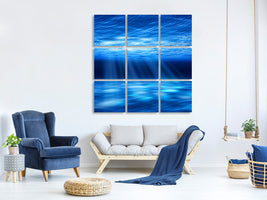 canvas-print-light-under-water