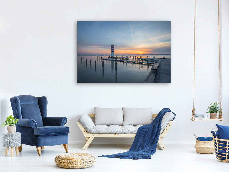 3-piece-canvas-print-lighthouse-in-the-sunset