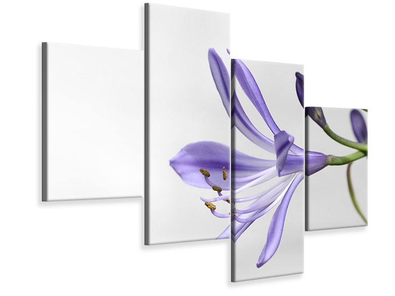 modern-3-piece-canvas-print-lily-flower-in-purple