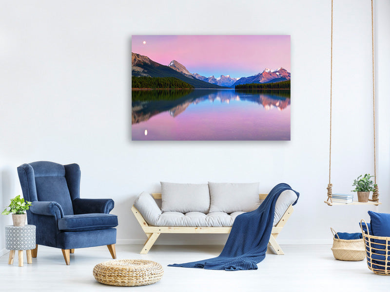 modern-4-piece-canvas-print-maligne-lake