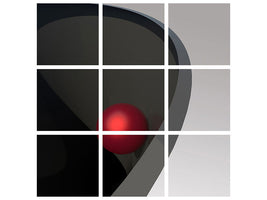 canvas-print-metal-ball-in-bowl