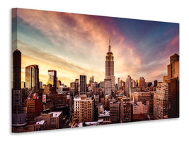 modern-4-piece-canvas-print-midtown-sunset