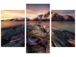 modern-3-piece-canvas-print-frozen-sunrise