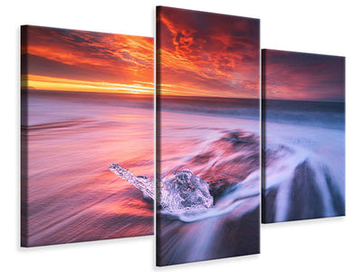 modern-3-piece-canvas-print-ice-and-fire-ii