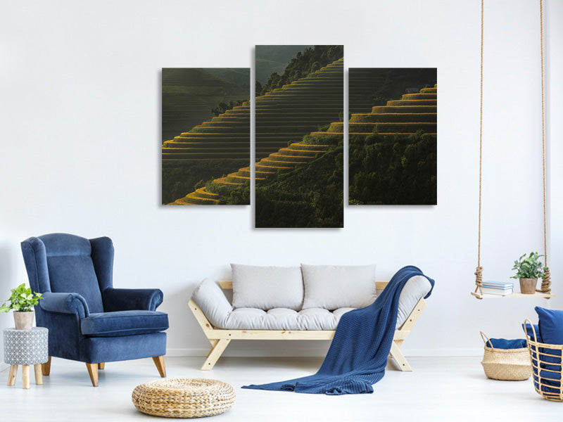 modern-3-piece-canvas-print-landing-fields-at-sunrise-beautiful-golden-light-shines