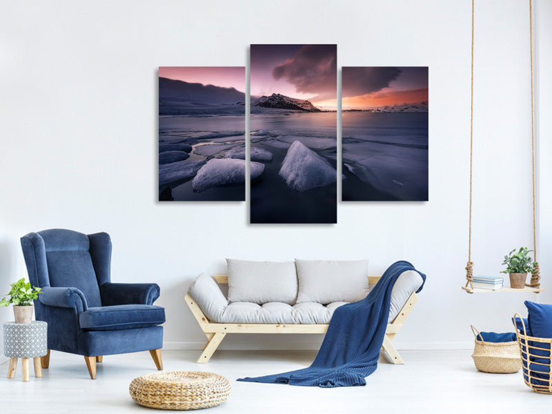 modern-3-piece-canvas-print-last-lights-on-fjallsarlon