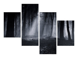 modern-4-piece-canvas-print-capela-forest