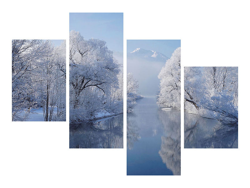 modern-4-piece-canvas-print-coldest-morning