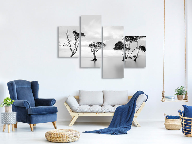 modern-4-piece-canvas-print-drowning-not-waving