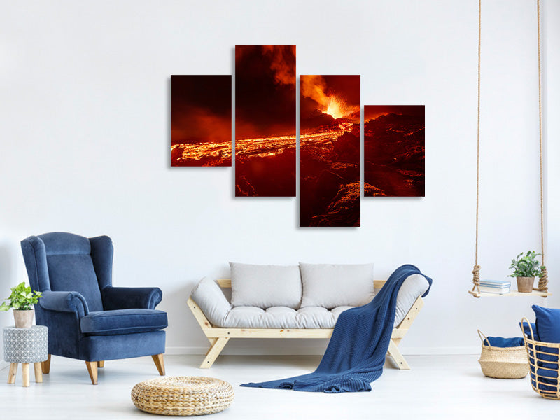 modern-4-piece-canvas-print-from-the-hell