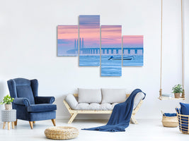 modern-4-piece-canvas-print-frozen-sea
