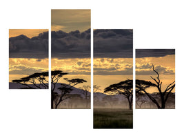 modern-4-piece-canvas-print-good-evening-tanazania