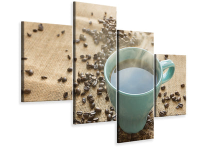 modern-4-piece-canvas-print-hot-coffee