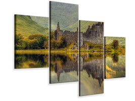 modern-4-piece-canvas-print-kilchurn