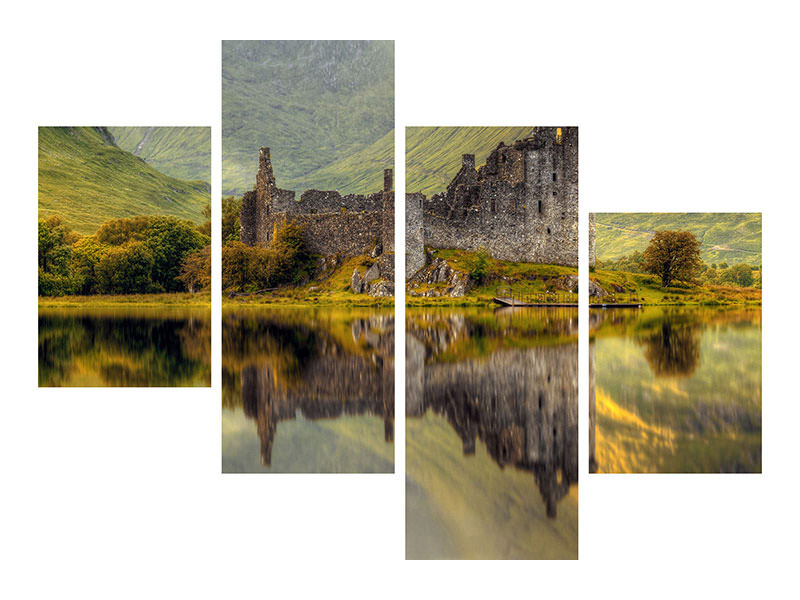 modern-4-piece-canvas-print-kilchurn