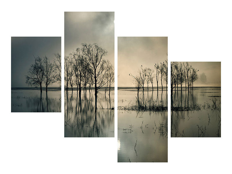 modern-4-piece-canvas-print-lakes-secret