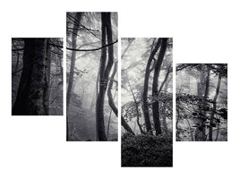 modern-4-piece-canvas-print-mysterious-light
