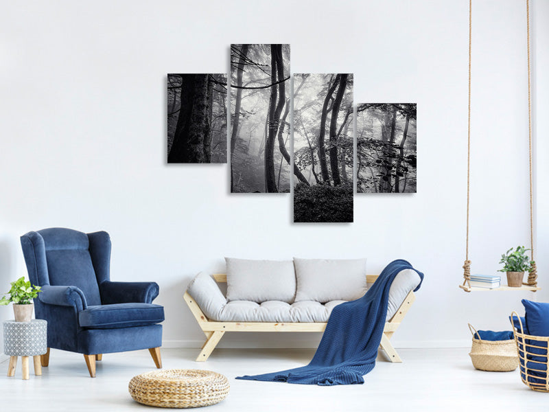 modern-4-piece-canvas-print-mysterious-light