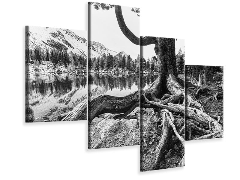 modern-4-piece-canvas-print-old-tree