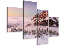 modern-4-piece-canvas-print-rozsutec-peak