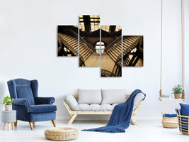 modern-4-piece-canvas-print-the-abandoned-palace
