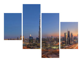 modern-4-piece-canvas-print-the-amazing-burj-khalifah