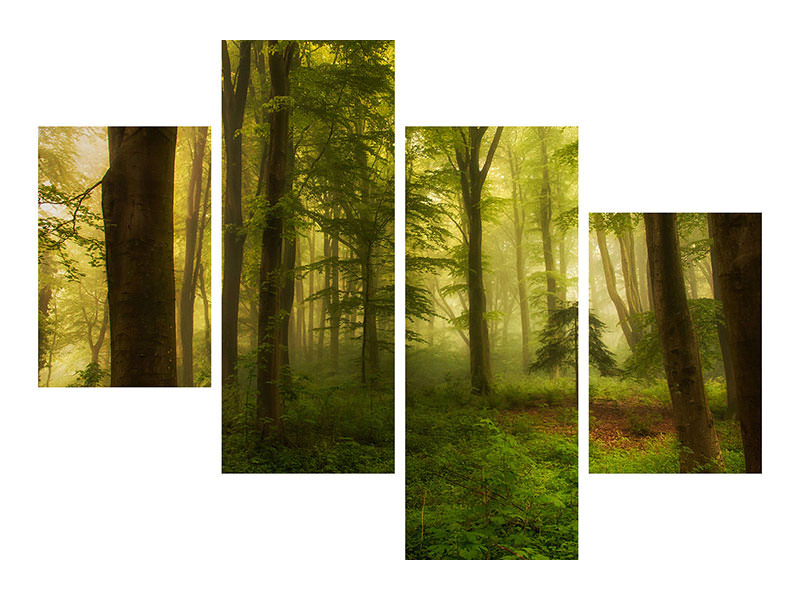 modern-4-piece-canvas-print-the-little-tree