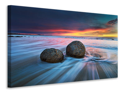 3-piece-canvas-print-moeraki-boulders-ii